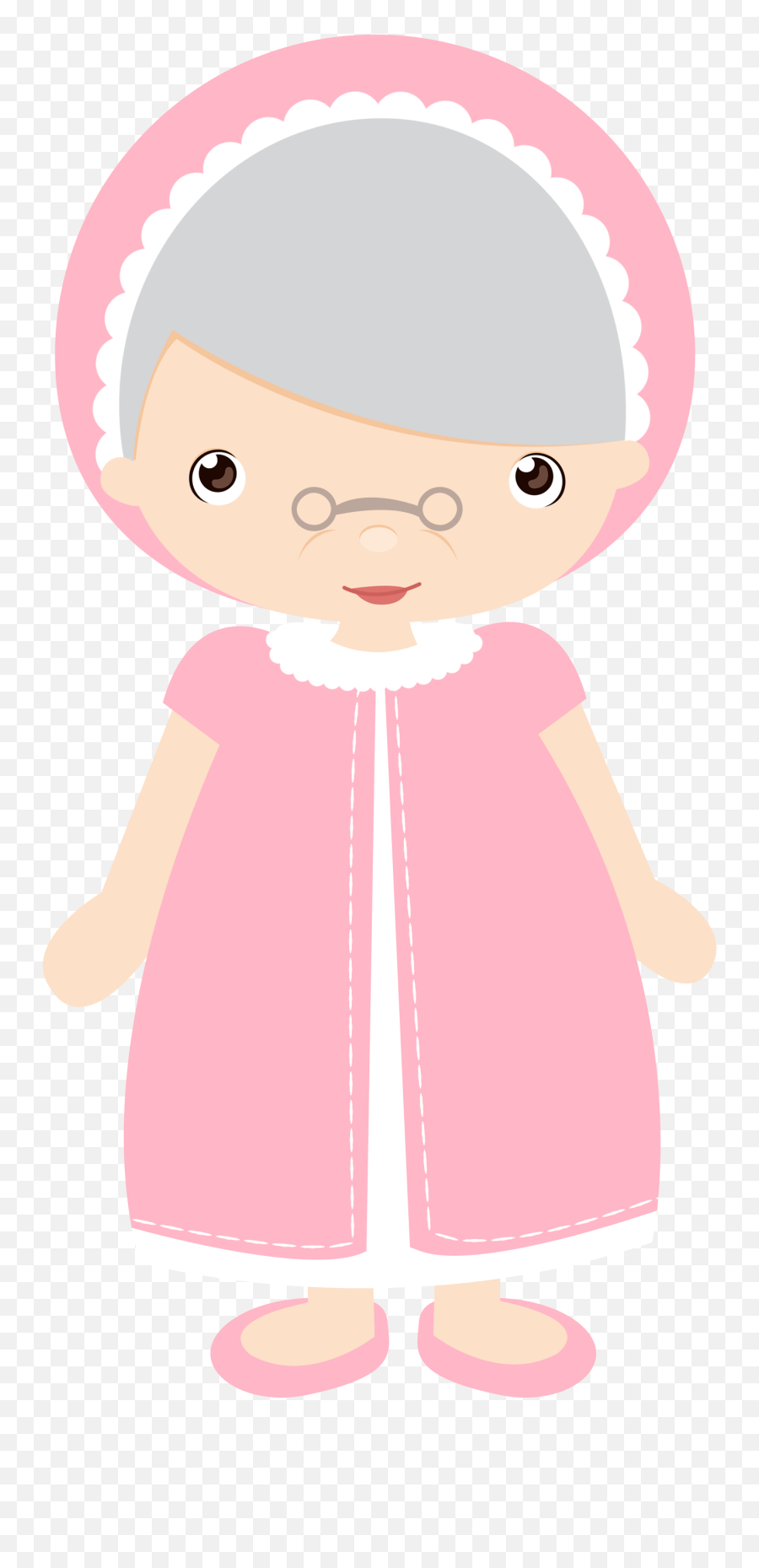 Grandmother Clipart Little Red Riding - Red Riding Hood Grandma Clipart Emoji,Grandma Clipart