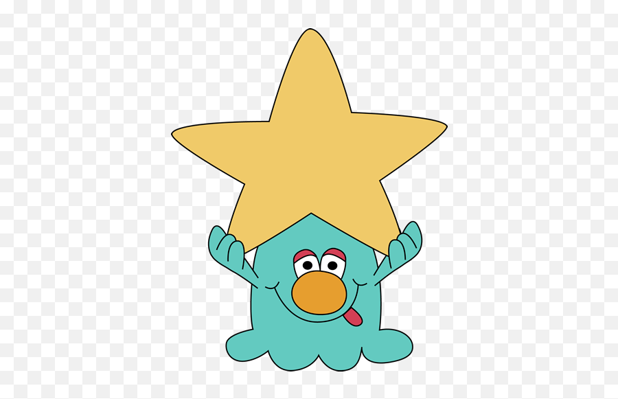 Big Star Clip Art Image - Monster Star Clipart Emoji,Stars Clipart