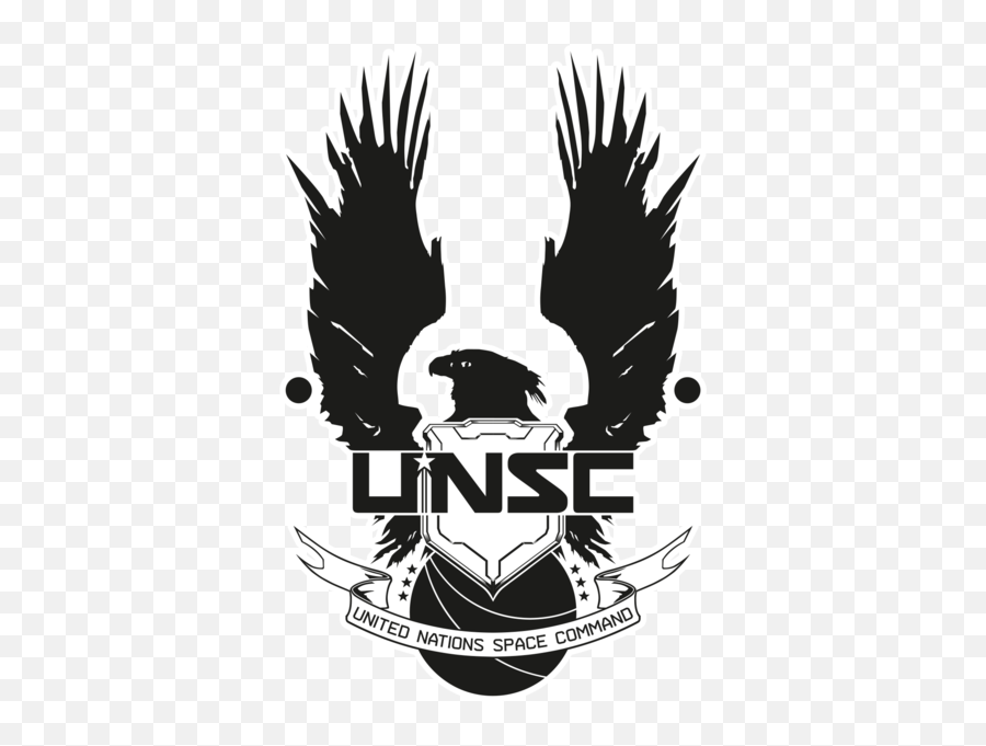Unsc Armed Forces - Halo Unsc Logo Png Emoji,Space Force Logo