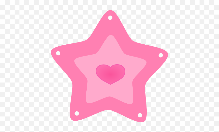 Friendship Clipart - Cute Pink Star Clipart Emoji,Friendship Clipart
