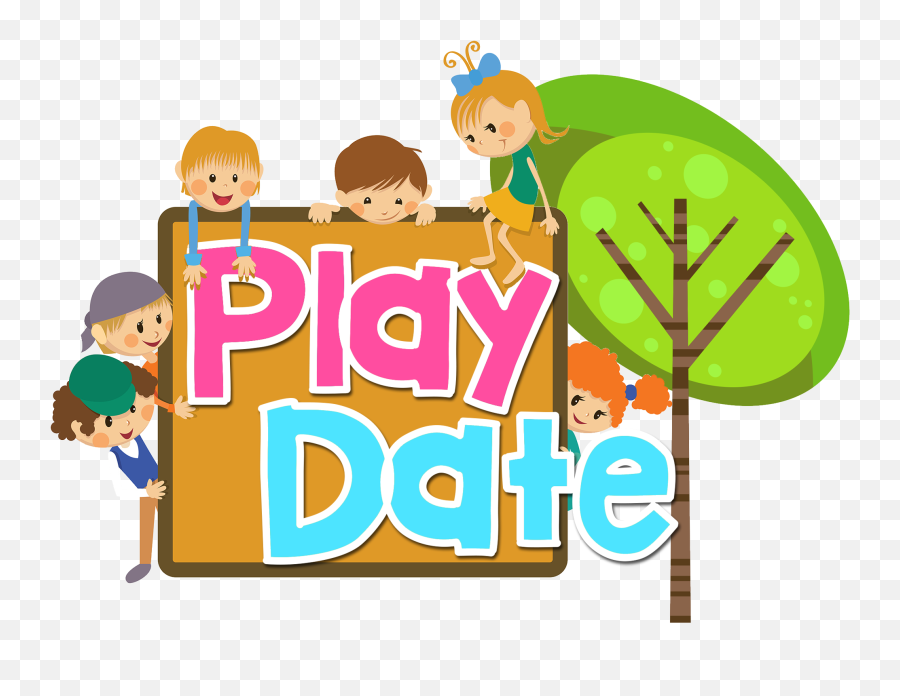 Playground Clipart Play Date - Play Dates Transparent Play Dates Emoji,Recess Clipart
