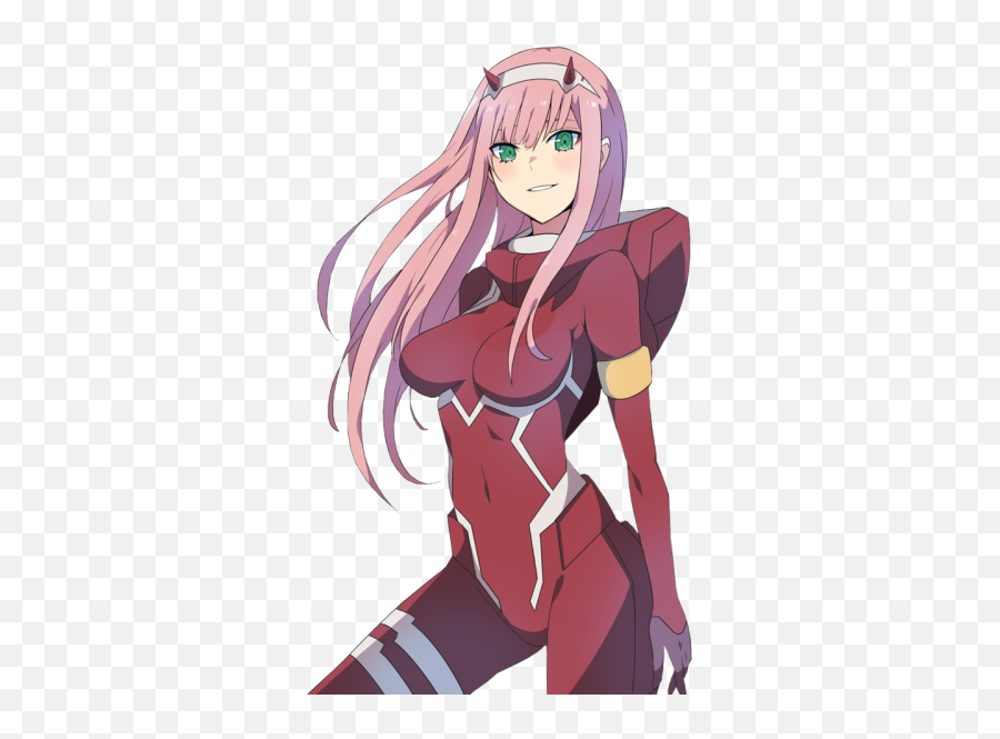 Kawaii Demon Girl Anime Wallpapers Posted By Samantha Simpson - Zero Two Emoji,Devil Horns Png