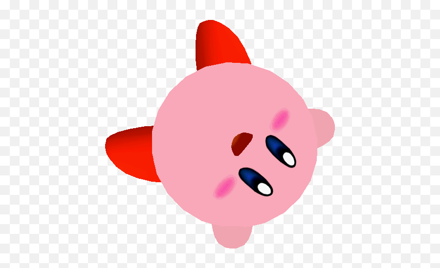 Gamecube - Super Smash Bros Melee Kirby Trophy Adventure Emoji,Kirby Transparent Background
