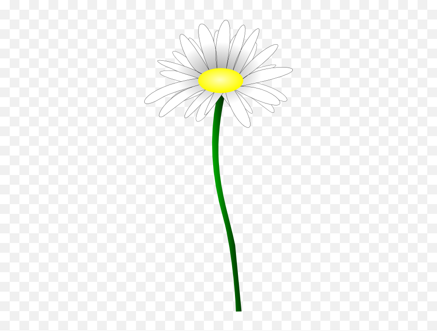 Daisy Flower Clip Art At Clkercom - Vector Clip Art Online Emoji,Daisy Flower Png