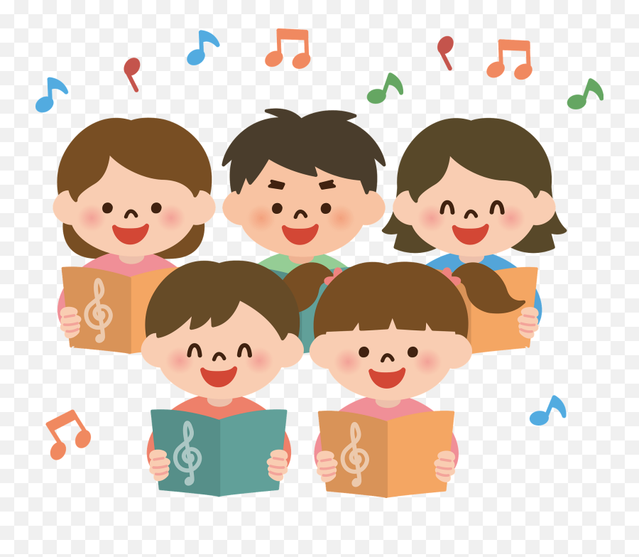 Childrens Choir Clipart - Choir Clipart Emoji,Choir Clipart