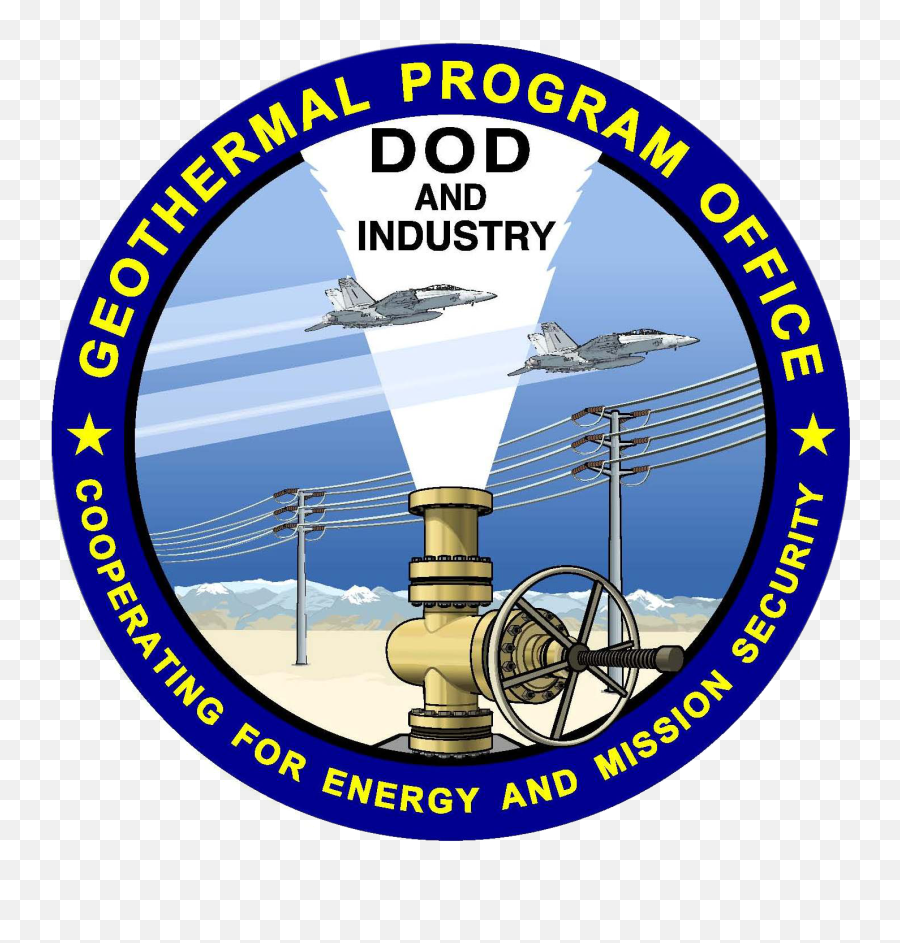 Navy Geothermal Program Office - Vertical Emoji,Department Of Defense Logo
