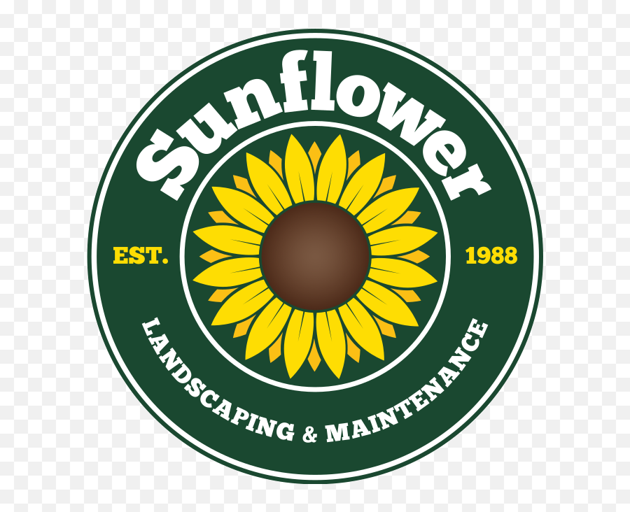 Sunflower Landscaping U0026 Maintenance - Language Emoji,Sunflower Logo