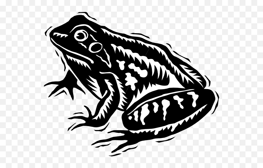 Black And White Frog Free Download Clip Art - Webcomicmsnet Gambar Kodok Vector Emoji,Frog Clipart Black And White