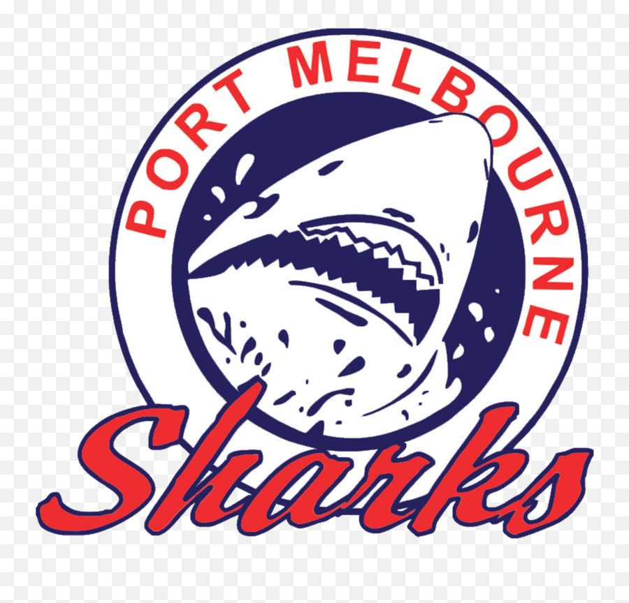 Download Hd Port Melbourne Sharks Sc - Port Melbourne Sharks Port Melbourne Sharks Emoji,Sharks Logo