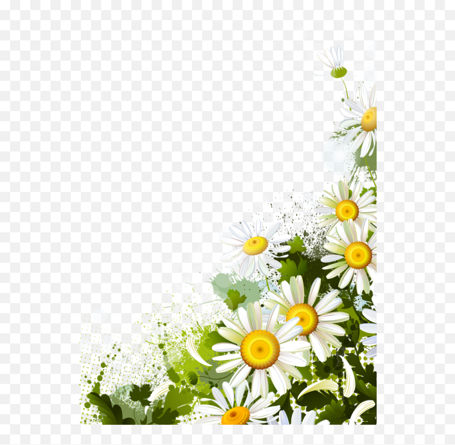 Forgetmenot Flowers White Corners Flower Border Flowers - Onam Hd Wallpapers Free Download Emoji,Forget Me Not Flowers Clipart