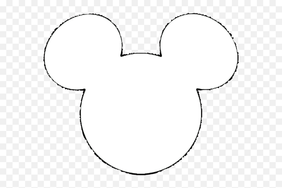 Free Mickey Mouse Ears Transparent - Mickey Mouse Ears White Emoji,Mickey Mouse Ears Clipart