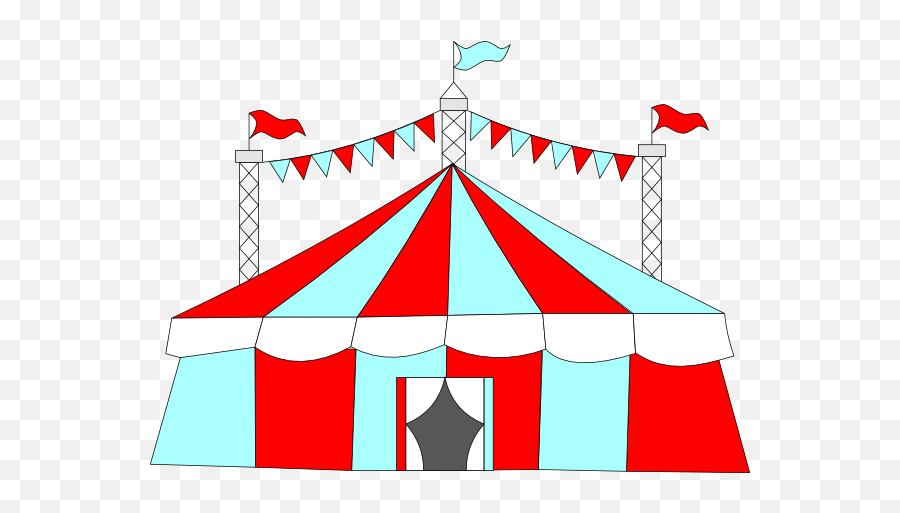 Circus Tent Clipart Png Transparent Png - Clip Art Emoji,Tent Clipart