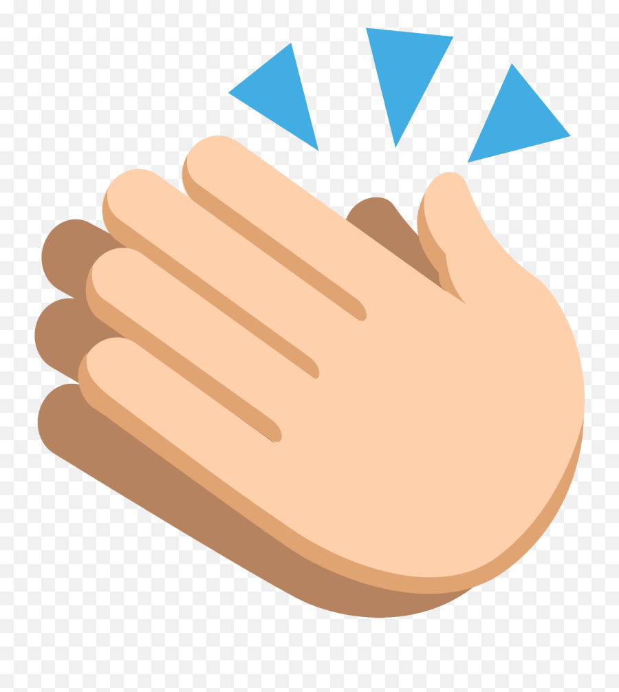 Clapping Hands Emoji Clipart - Clapping Hands Emoji,Clap Clipart