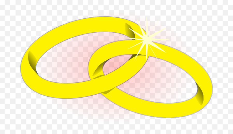 Wedding Rings Clip Art At Clker - Wedding Ring Anime Ring Drawing Emoji,Wedding Ring Clipart