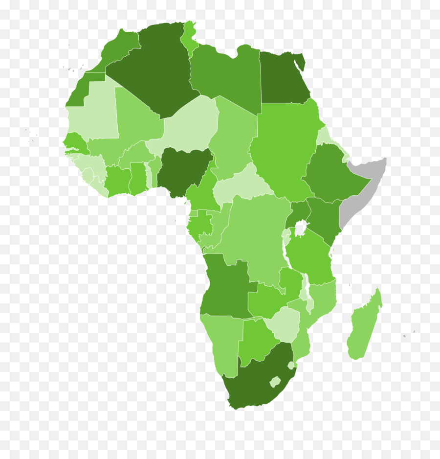 Africa Map Vector Png Transparent Png Emoji,Africa Map Clipart