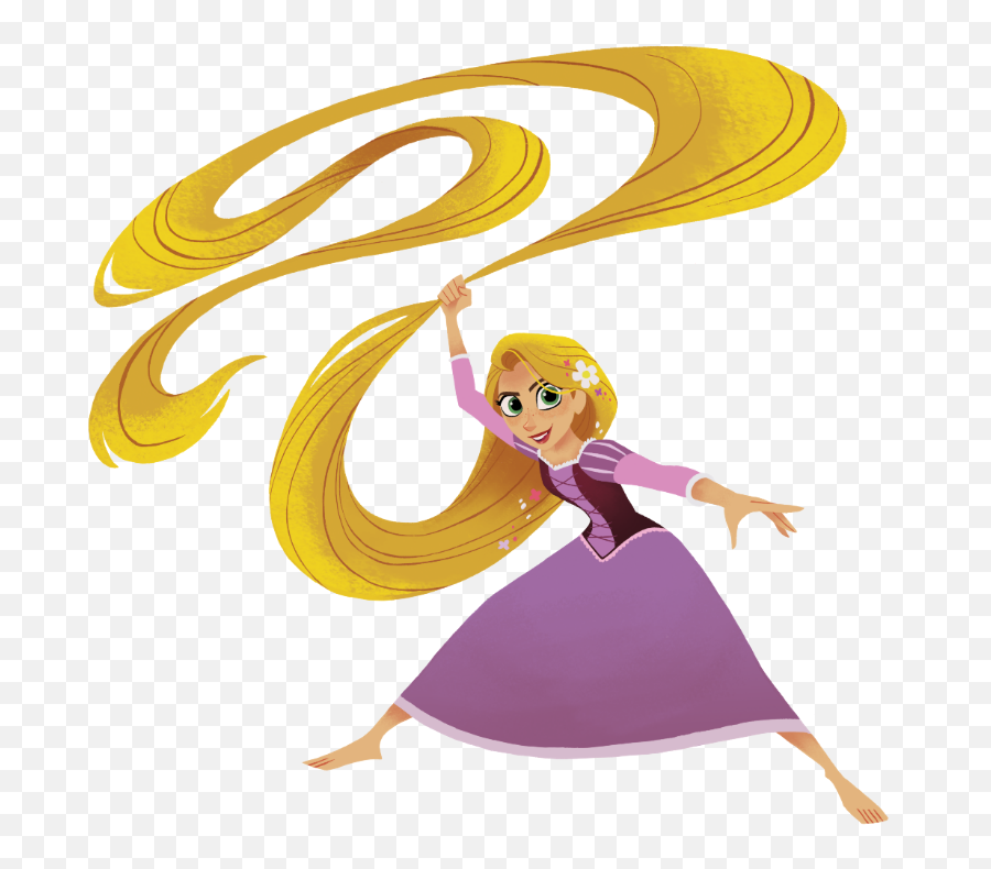 The Series - Tangled The Series Rapunzel Clipart Full Size Emoji,Tangled Clipart