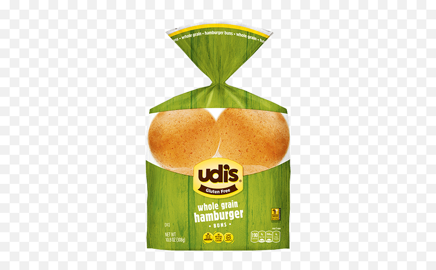 Gluten Free Whole Grain Hamburger Buns Udiu0027s Emoji,Bun Png