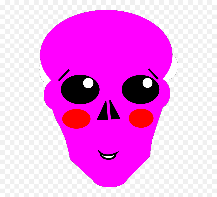 Pink Shy Svg Vector Pink Shy Clip Art - Svg Clipart Emoji,Timid Clipart