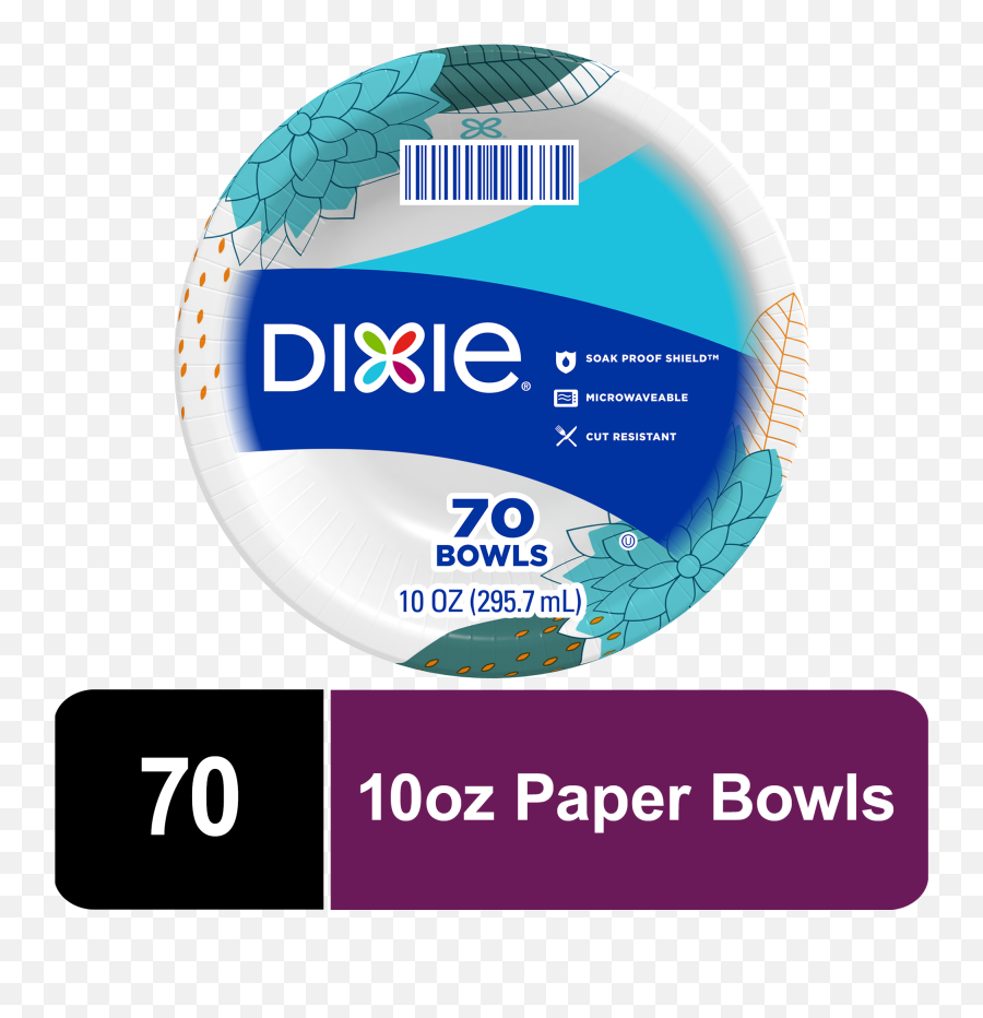 Dixie Disposable Paper Bowls 10 Oz 70 Count Emoji,Playstation Fiesta Bowl Logo