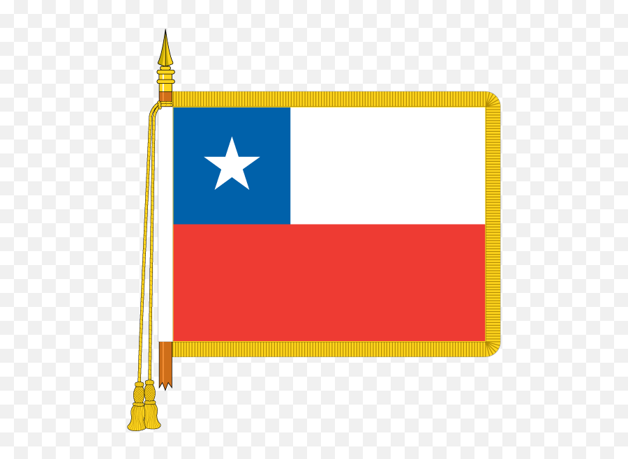 Buy Ceremonial Chile Flag Online High Quality Handmade Emoji,China Flag Png