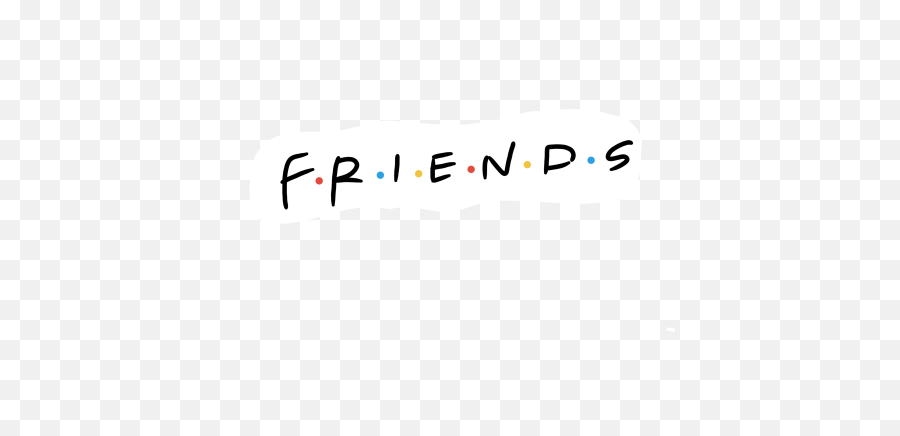 Friends Logo - Frankly Wearing Emoji,What Font Is The Friends Logo