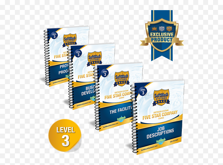 Five Star Company Course - Workbooks Only Softwash Systems Emoji,Five Stars Transparent