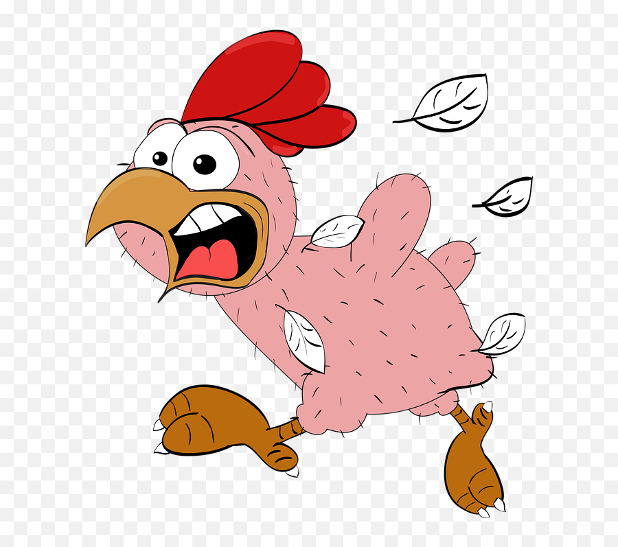 Plucking Chicken Cartoon Clipart - Full Size Clipart Emoji,Chicken Cartoon Png