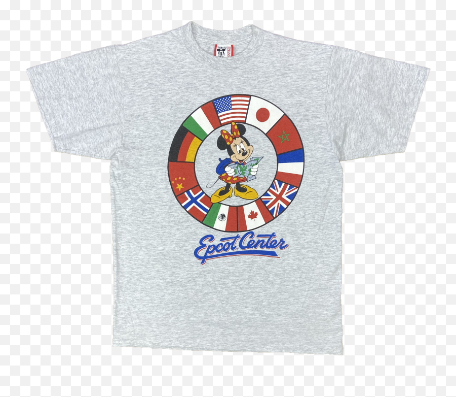 90u0027s Vintage Epcot Center Disney Made In Usa T - Shirts 2363 Walt Disney World Epcot Center T Shirt Emoji,Epcot Logo