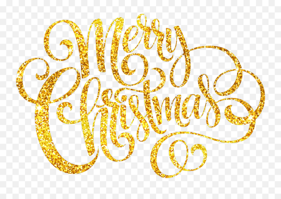 Christmas Download - Golden Merry Christmas Png Download Png Emoji,Merry Christmas Png
