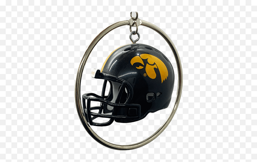Iowa Hawkeye Football Helmet Wind Chime - Revolution Helmets Emoji,Football Helmet Png