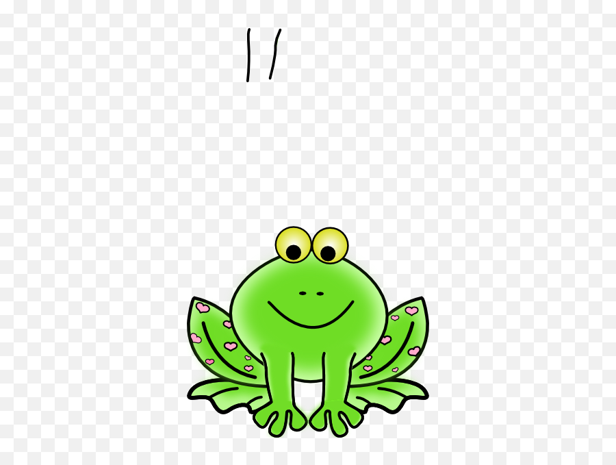 Frog 4 Clip Art At Clker - Animated Small Frog Emoji,Frogs Clipart