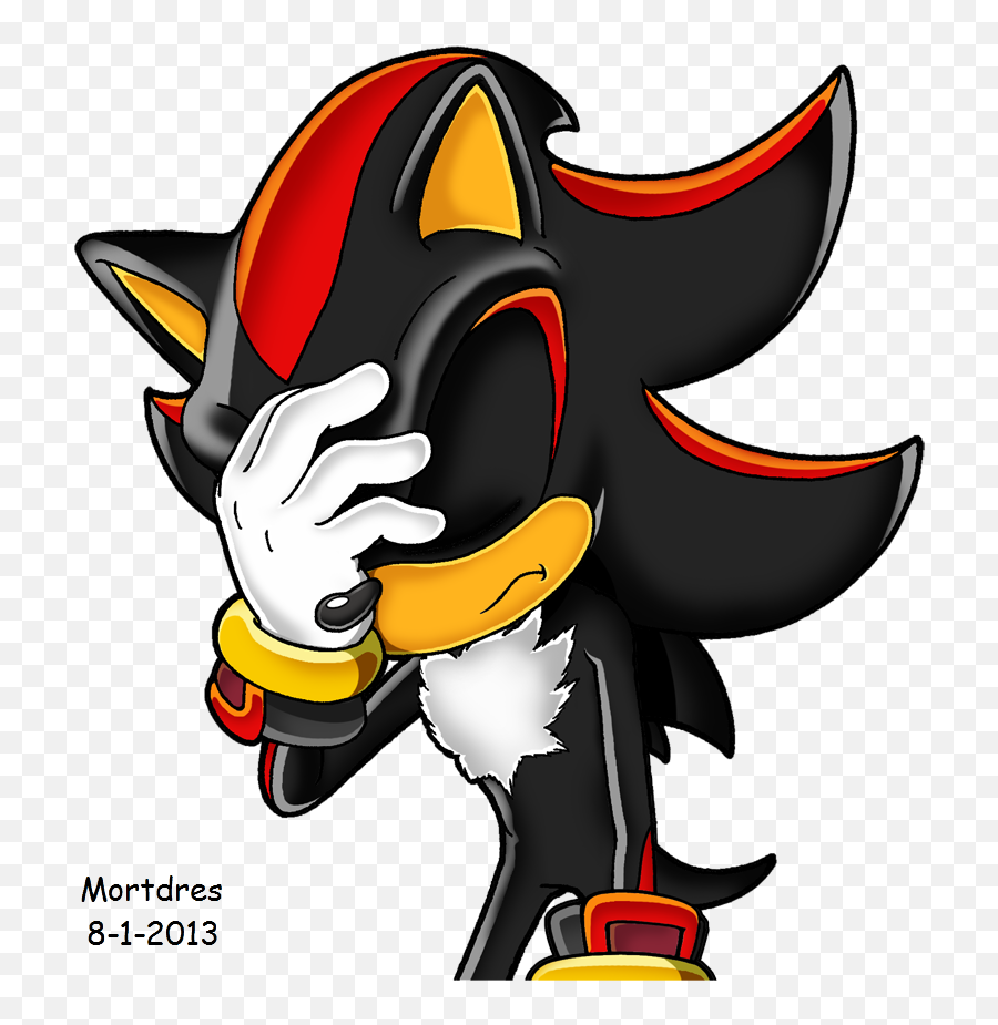 The Hedgehog Facepalm Png Scourge - Shadow The Hedgehog Reaction Emoji,Facepalm Png