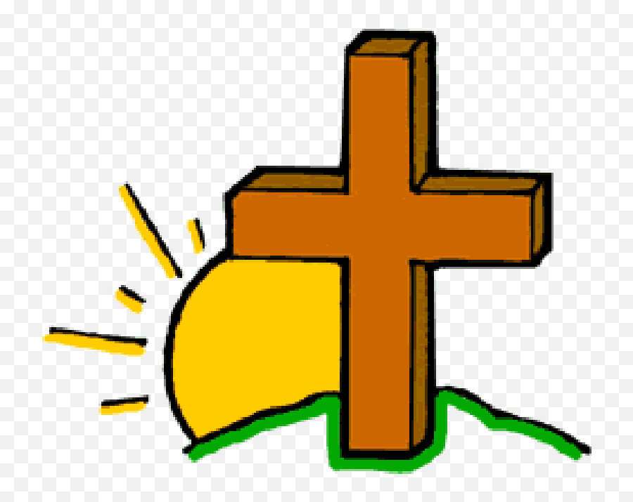 Patriotic Clipart Cross Patriotic - Religious Easter Clipart Emoji,Cross Clipart
