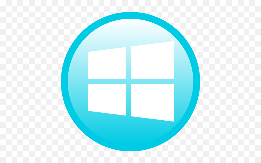 Windows Microsoft Window 10 Icon - Transparent Halo Blue Team Logo Emoji,Windows 10 Logo Png