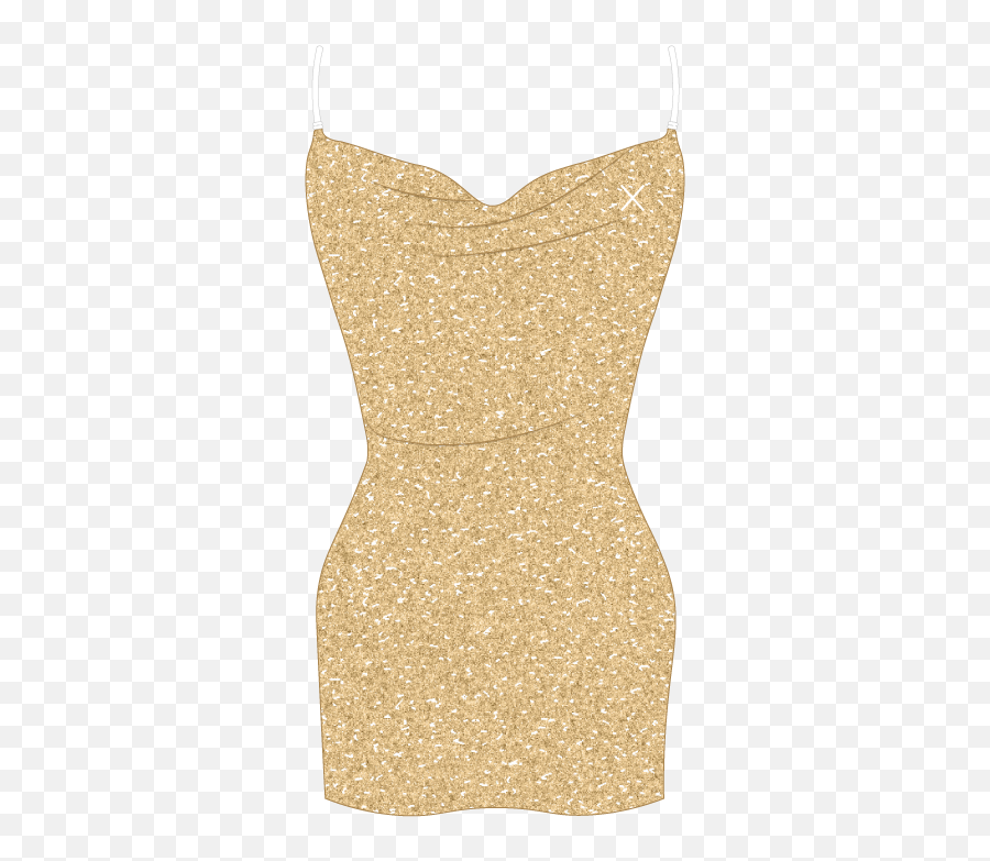 Gold Dust Shimmer Pool Dress - Boutine La Pool Dress Rust Shimmer Emoji,Gold Dust Png