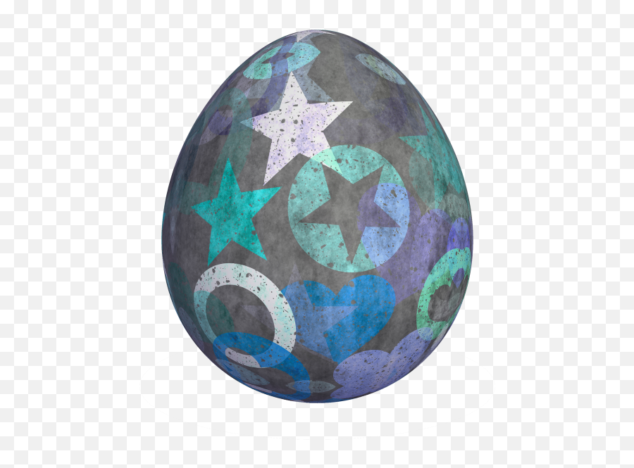 Stars And Hearts Easter Egg Png Free Stock Photo - Public Emoji,Stars Background Png