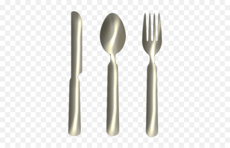 Knife Fork Spoon Silver Png Clipart Emoji,Fork And Knife Png