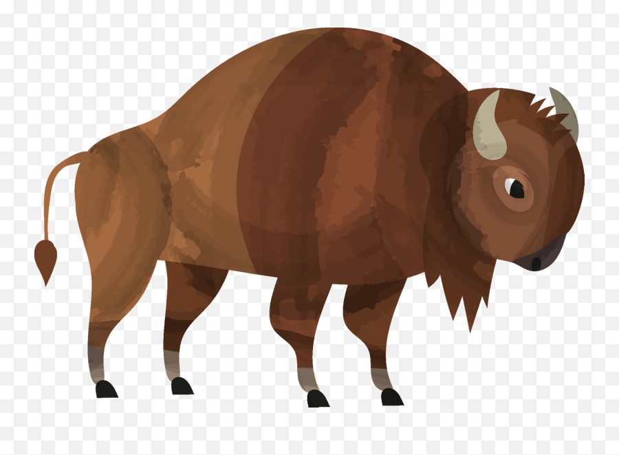 Buffalo Clipart - Animal Figure Emoji,Buffalo Clipart