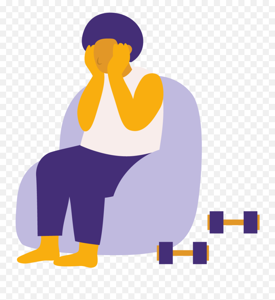 Exertion Headache How To Get Relief Causes U0026 Duration Buoy Emoji,Person Sitting Back Png