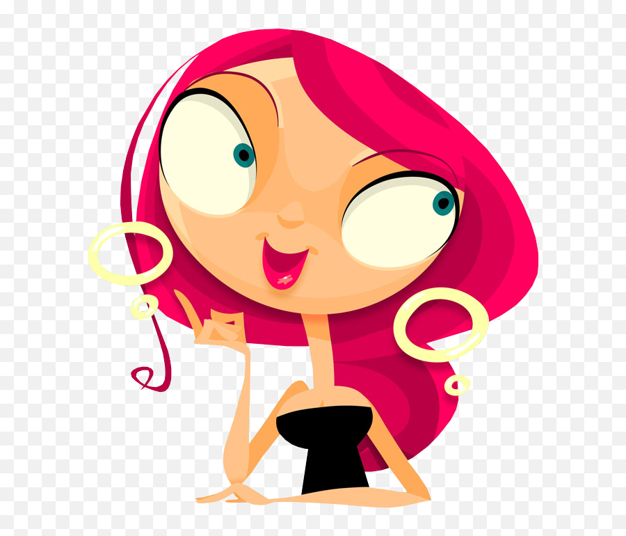 Pretty Young Girl Thinking Concept - Girl Thinking Clipart Happy Emoji,Thinking Clipart