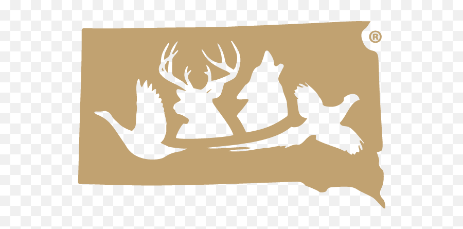South Dakota Hunting Photo Entitled Grassland Buck By Jon - South Dakota Hunting Logo Emoji,Hunting Logo