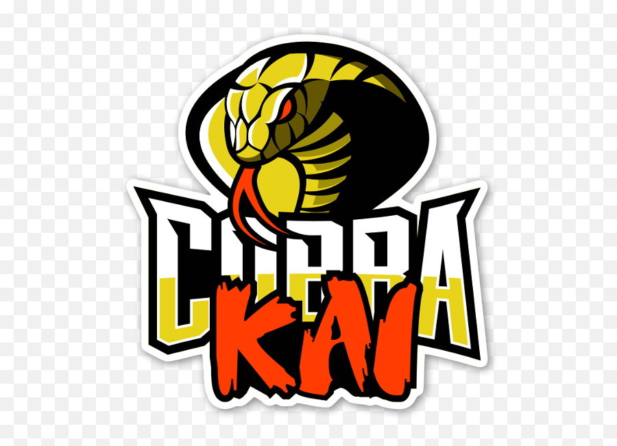 Die Cut Cobra Kai - Cobra Kai Png Emoji,Cobra Kai Logo
