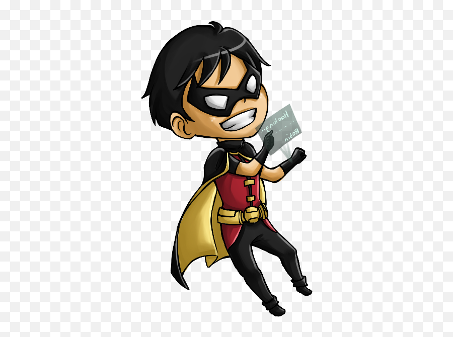 Young Justice Damian Wayne Nightwing - Young Justice Emoji,Nightwing Png