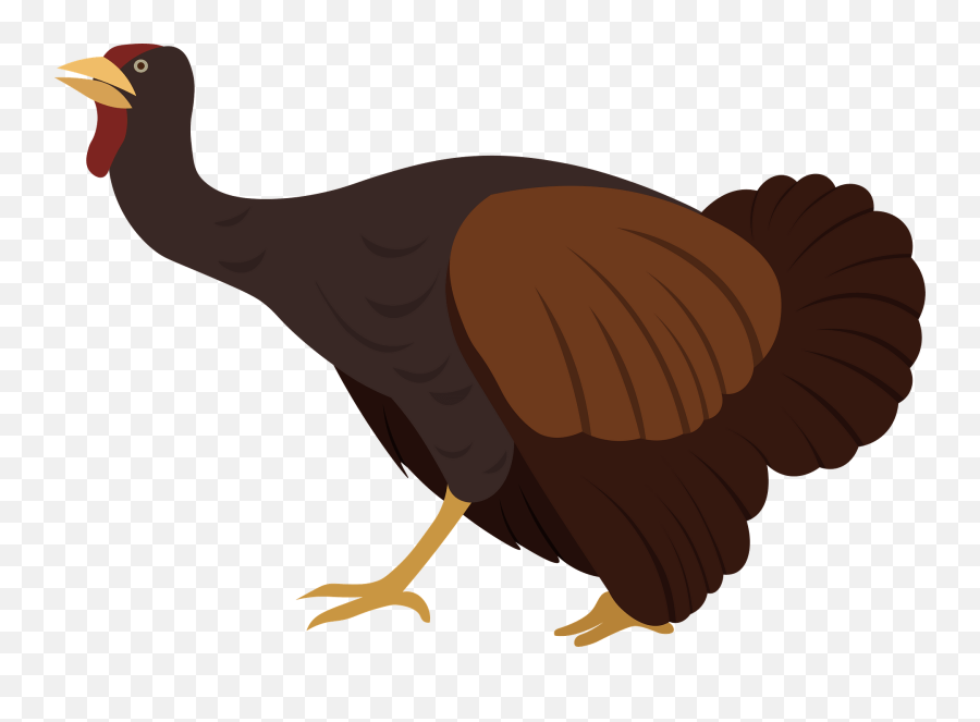 Turkey Clipart - Wild Turkey Emoji,Turkey Clipart Free