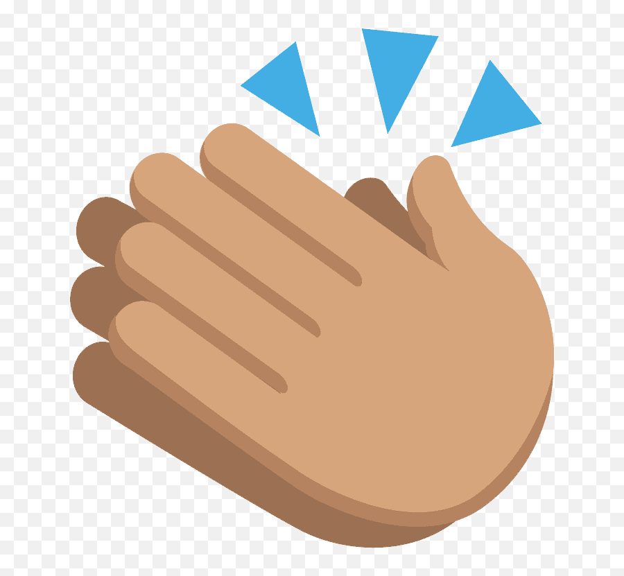 Clapping Hands Emoji Clipart - Clapping Hands Emoji,Clap Emoji Png