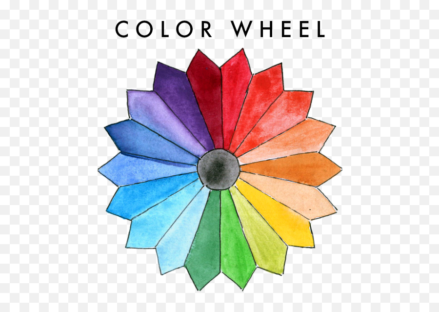 Color Wheel - Illustration Emoji,Background Color Transparent