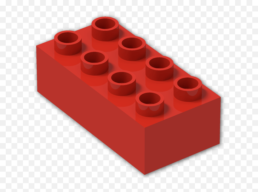 Duplo X Bright - Lego Duplo Red Block Clipart Full Size Duplo Block Clip Art Emoji,Block Clipart