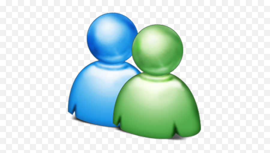 Windows Live Messenger - Windows Transparent Old Icon Emoji,Messenger Logo