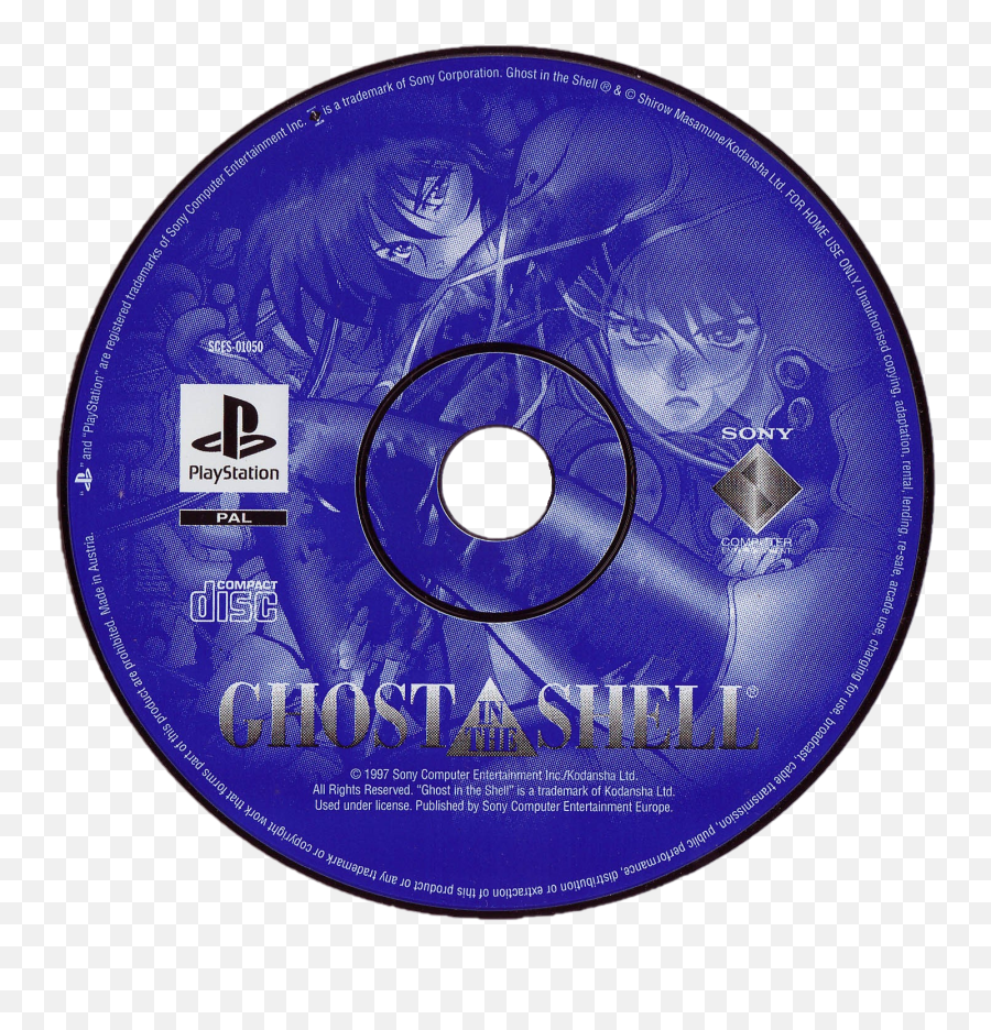 Download Ghost In The Shell - Resident Evil 2 Cd Png Image Ghost In The Shell Ps1 Cd Emoji,Ghost In The Shell Png