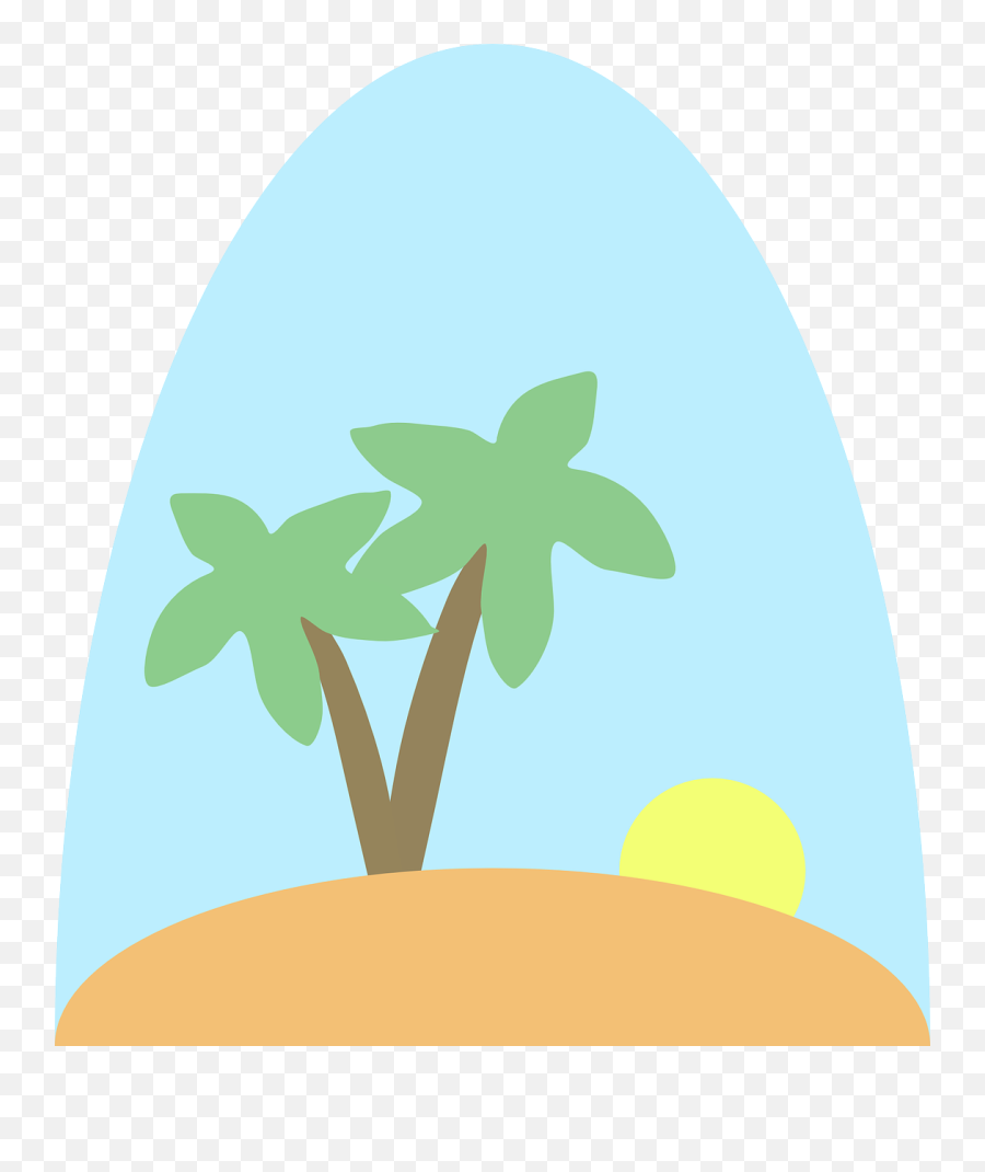 Island Scene Svg Vector File Vector - Island Png Gif Emoji,Island Clipart